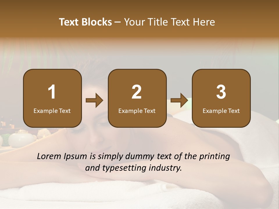 Pampering Treatment Rose PowerPoint Template