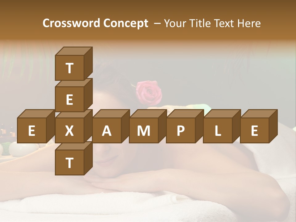 Pampering Treatment Rose PowerPoint Template