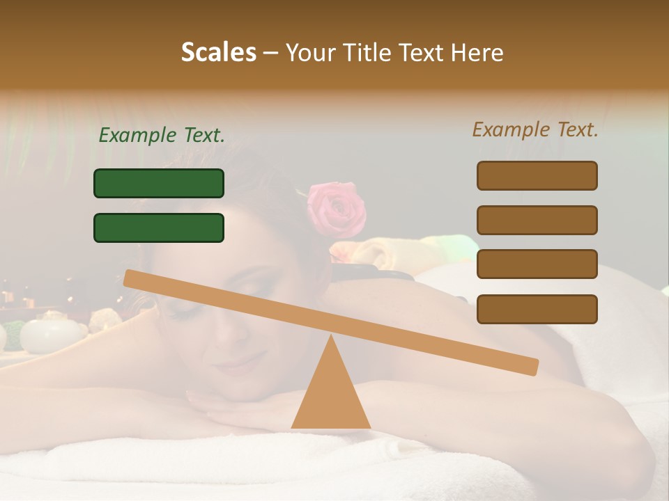 Pampering Treatment Rose PowerPoint Template