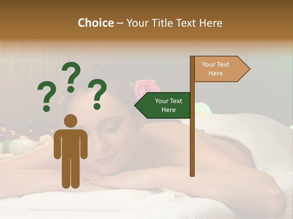 Pampering Treatment Rose PowerPoint Template