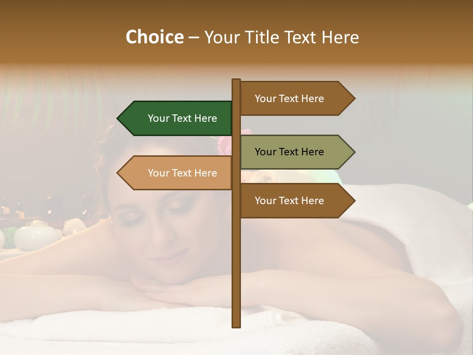 Pampering Treatment Rose PowerPoint Template