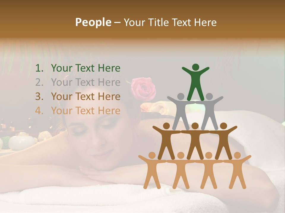 Pampering Treatment Rose PowerPoint Template