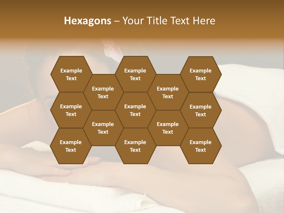 Attractive Salon Person PowerPoint Template