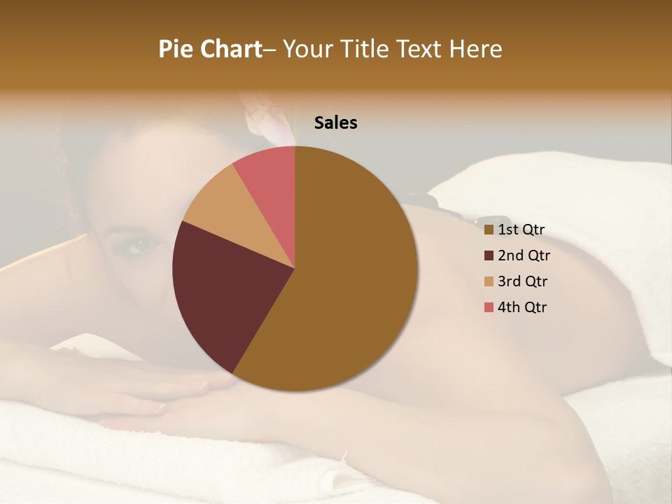 Attractive Salon Person PowerPoint Template