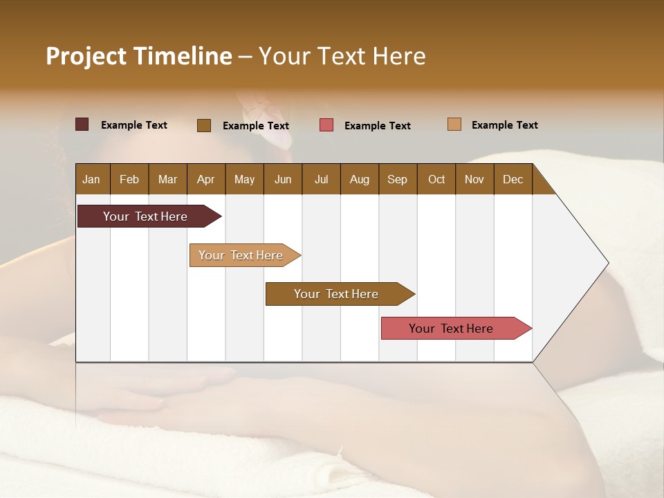 Attractive Salon Person PowerPoint Template