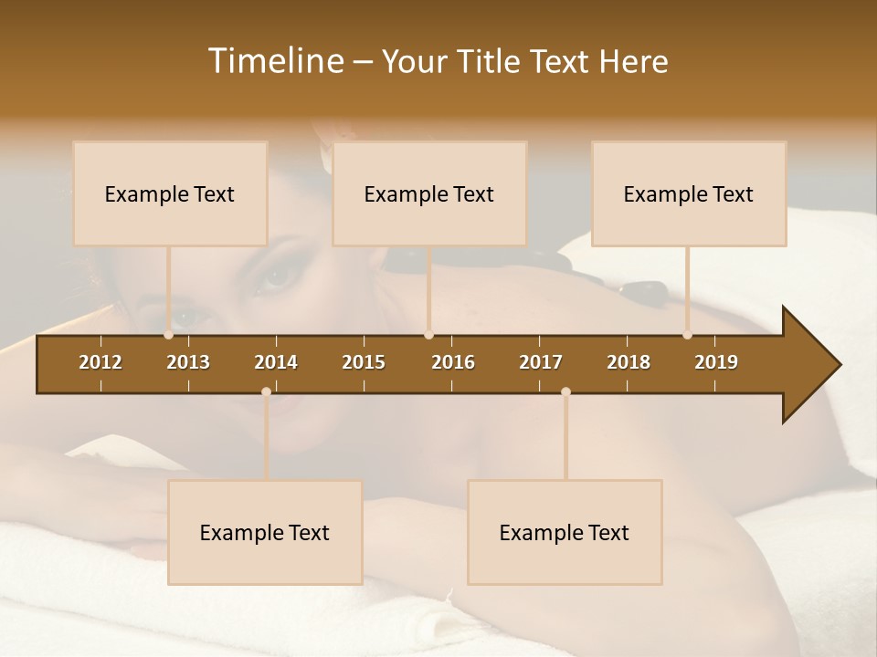 Attractive Salon Person PowerPoint Template