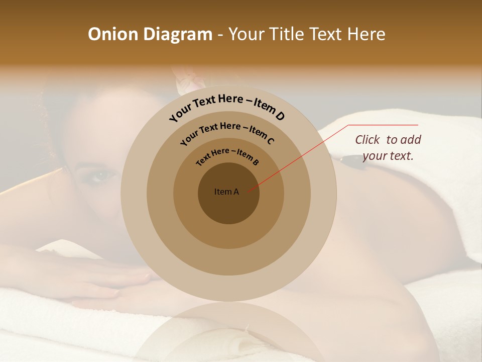 Attractive Salon Person PowerPoint Template