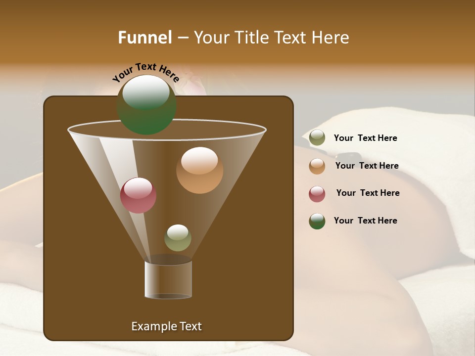 Attractive Salon Person PowerPoint Template