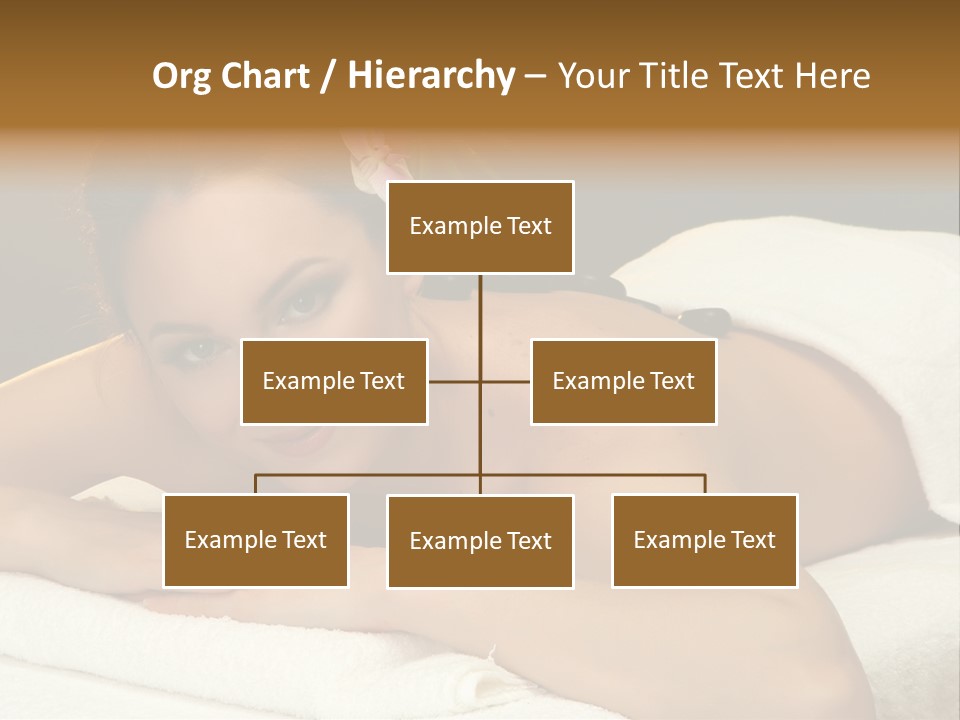 Attractive Salon Person PowerPoint Template