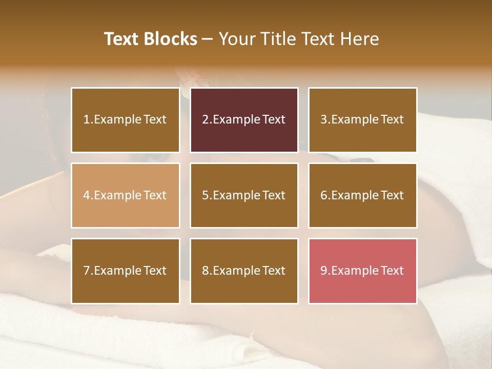 Attractive Salon Person PowerPoint Template