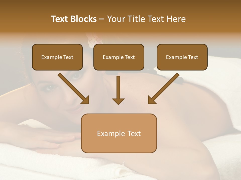 Attractive Salon Person PowerPoint Template