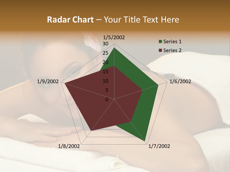 Attractive Salon Person PowerPoint Template