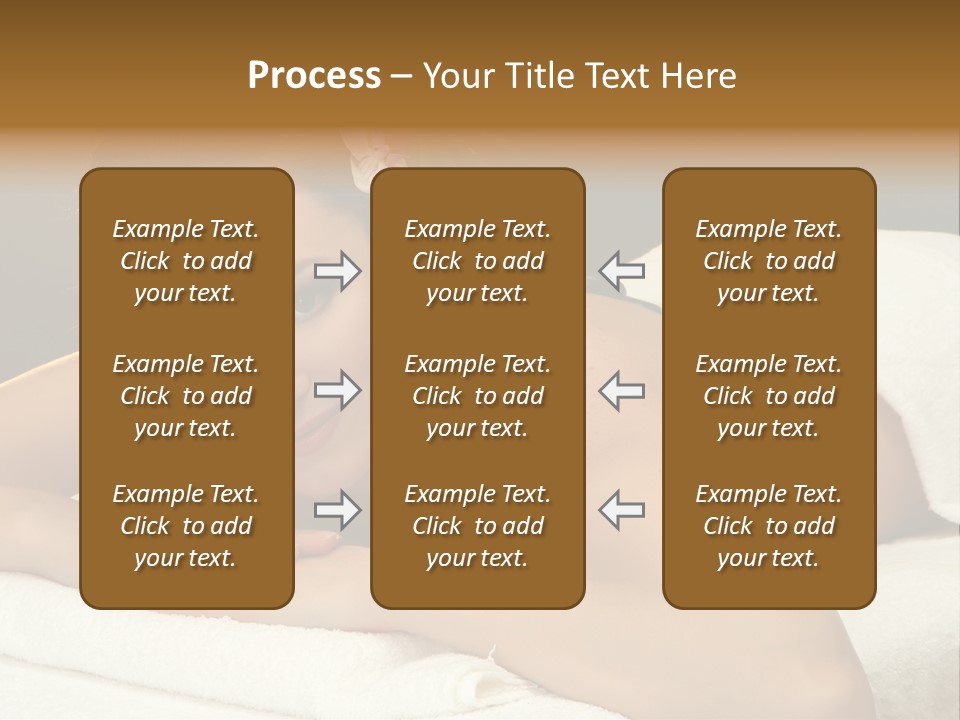 Attractive Salon Person PowerPoint Template