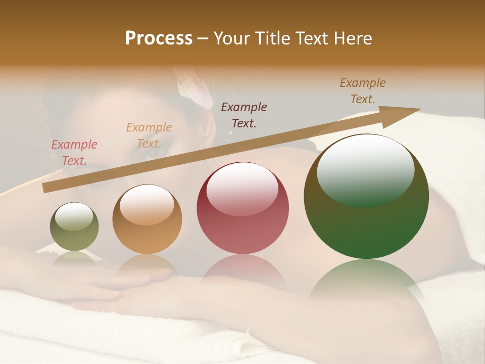 Attractive Salon Person PowerPoint Template