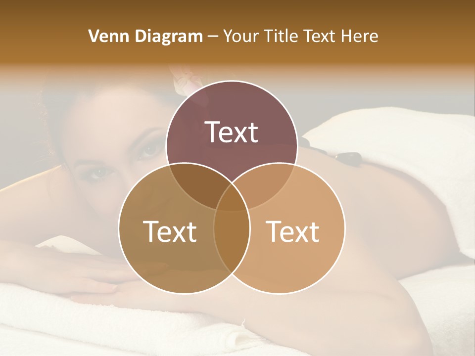 Attractive Salon Person PowerPoint Template