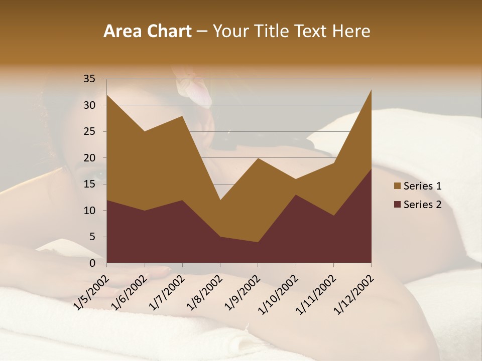 Attractive Salon Person PowerPoint Template