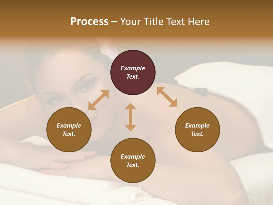 Attractive Salon Person PowerPoint Template