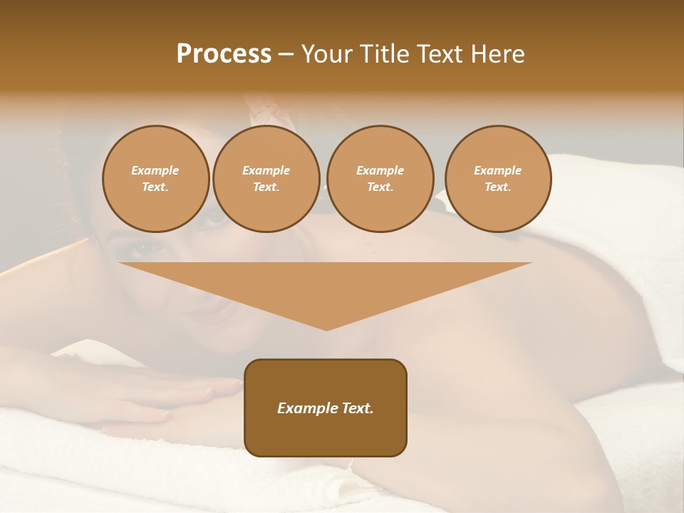 Attractive Salon Person PowerPoint Template