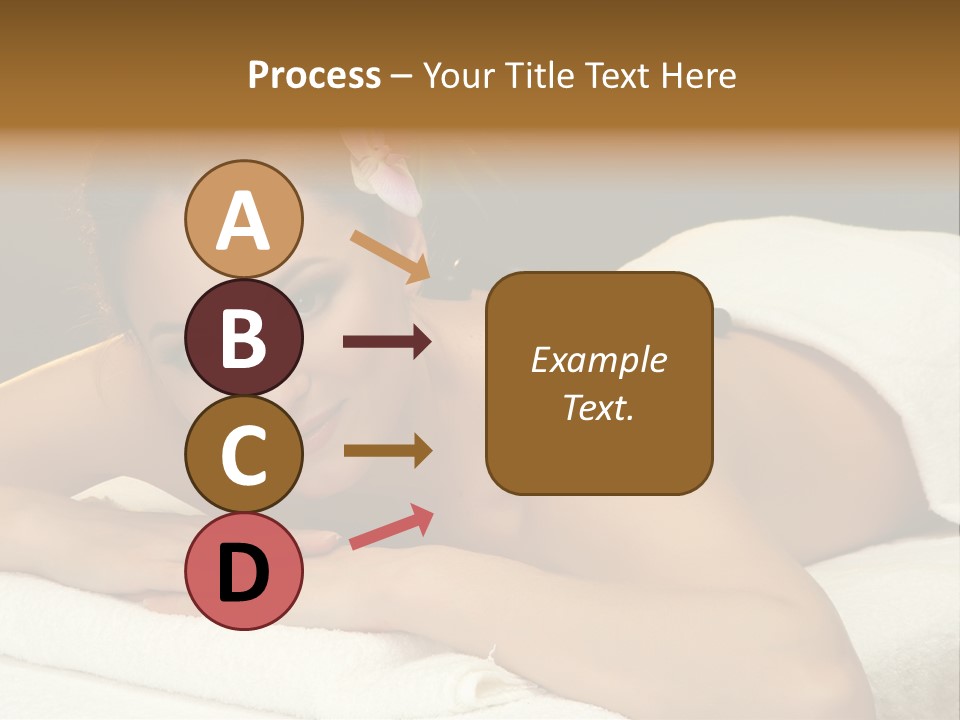 Attractive Salon Person PowerPoint Template