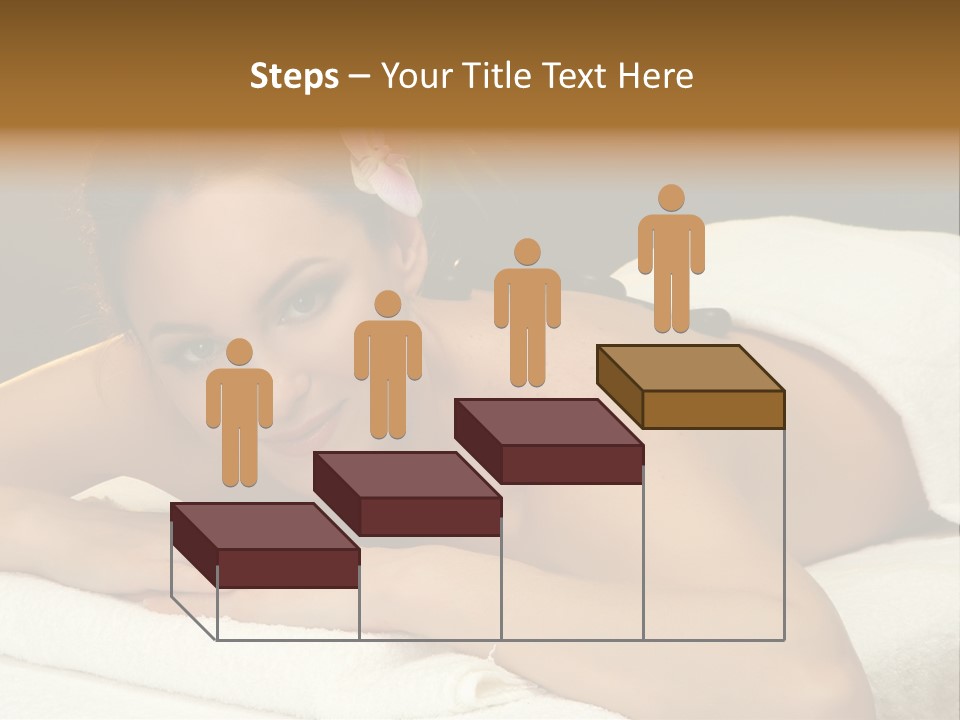 Attractive Salon Person PowerPoint Template