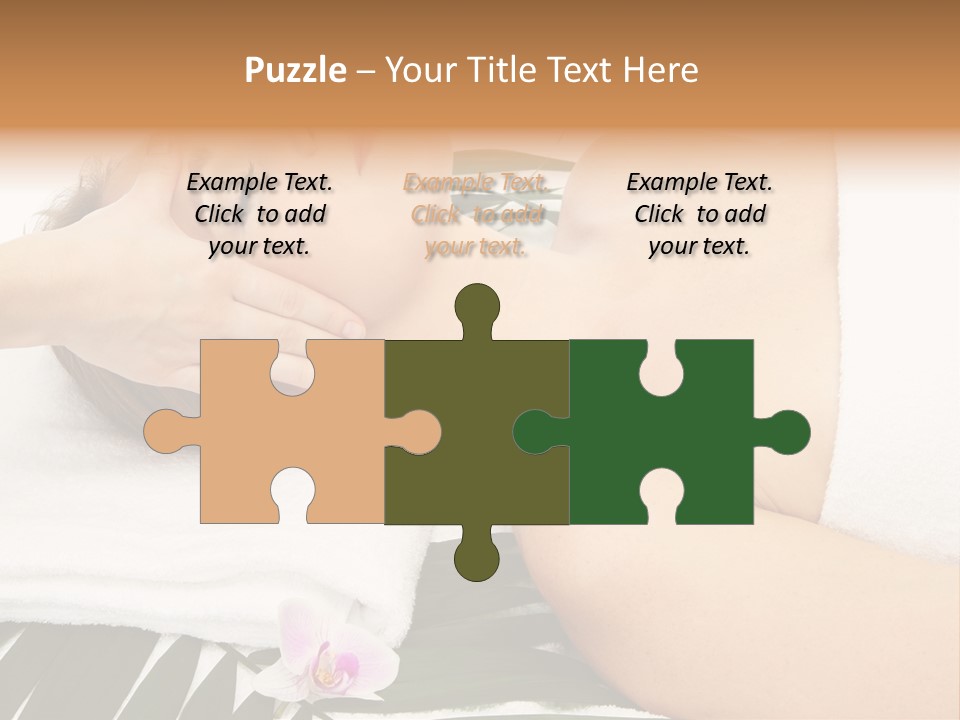 Treatment Lying Care PowerPoint Template