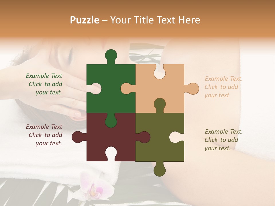 Treatment Lying Care PowerPoint Template