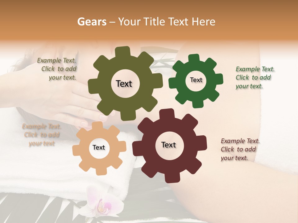 Treatment Lying Care PowerPoint Template