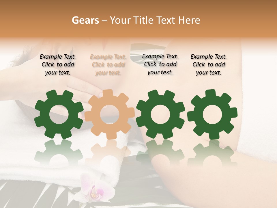 Treatment Lying Care PowerPoint Template