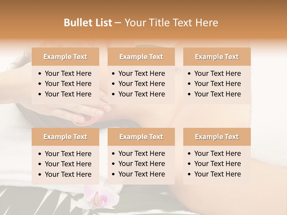 Treatment Lying Care PowerPoint Template