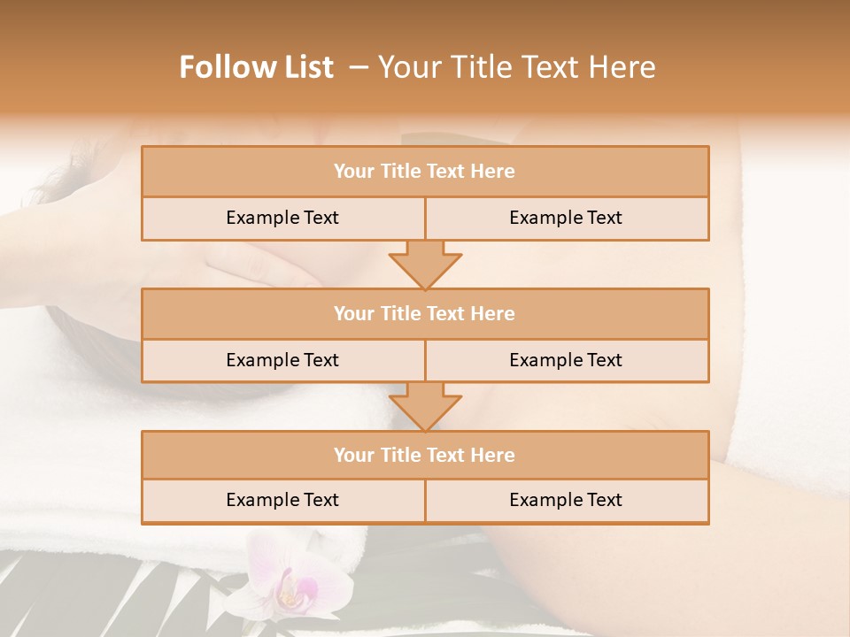 Treatment Lying Care PowerPoint Template