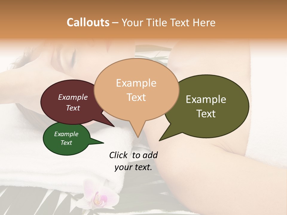Treatment Lying Care PowerPoint Template