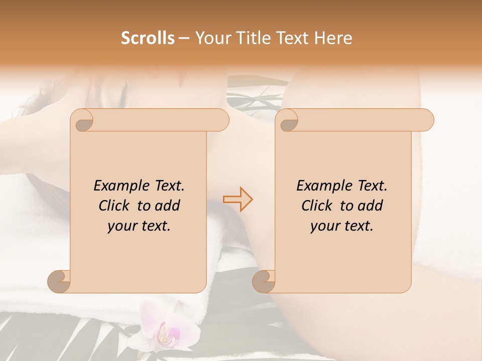 Treatment Lying Care PowerPoint Template