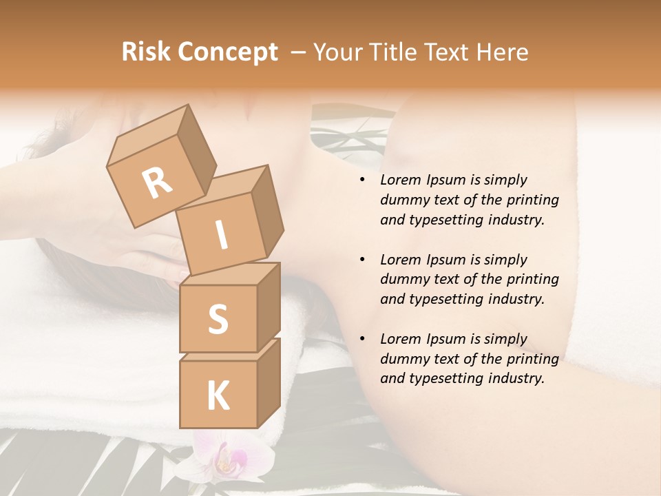 Treatment Lying Care PowerPoint Template