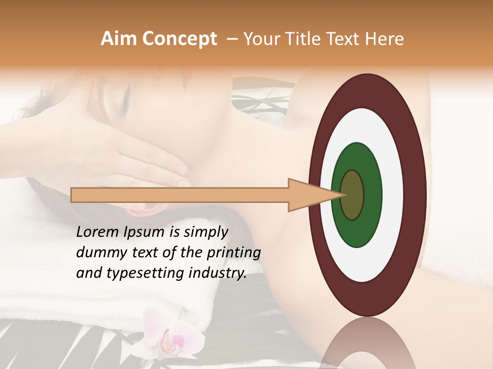 Treatment Lying Care PowerPoint Template