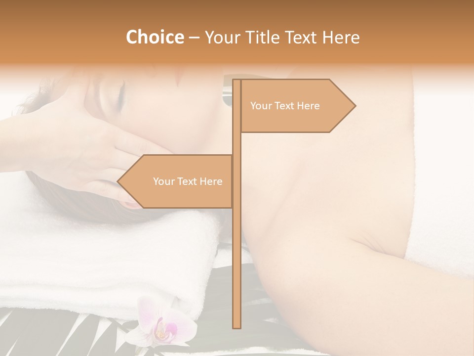 Treatment Lying Care PowerPoint Template