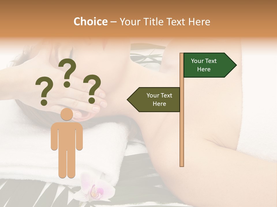 Treatment Lying Care PowerPoint Template