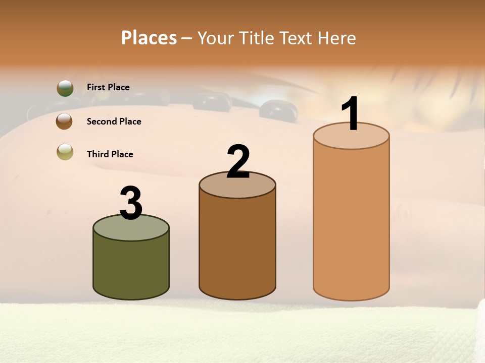 Beauty White Hot PowerPoint Template