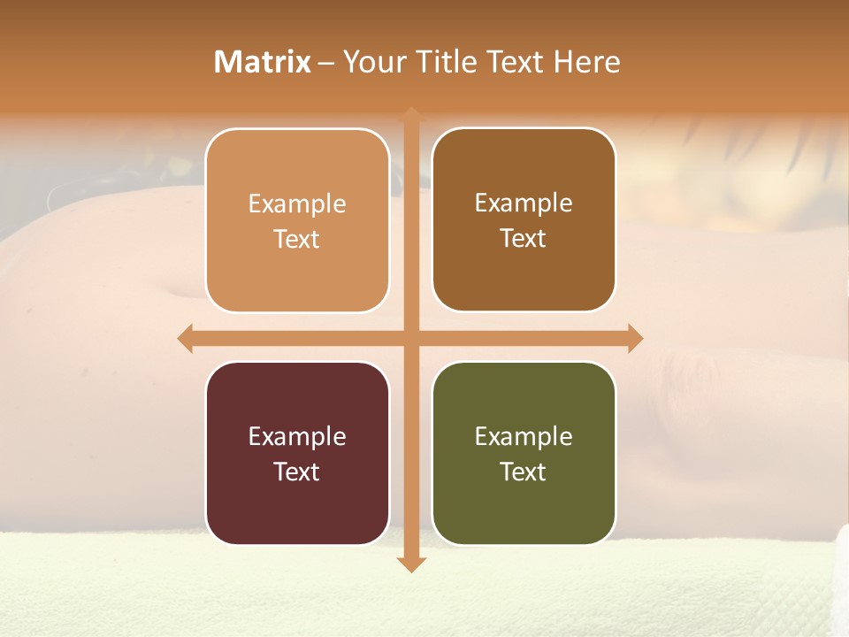 Beauty White Hot PowerPoint Template