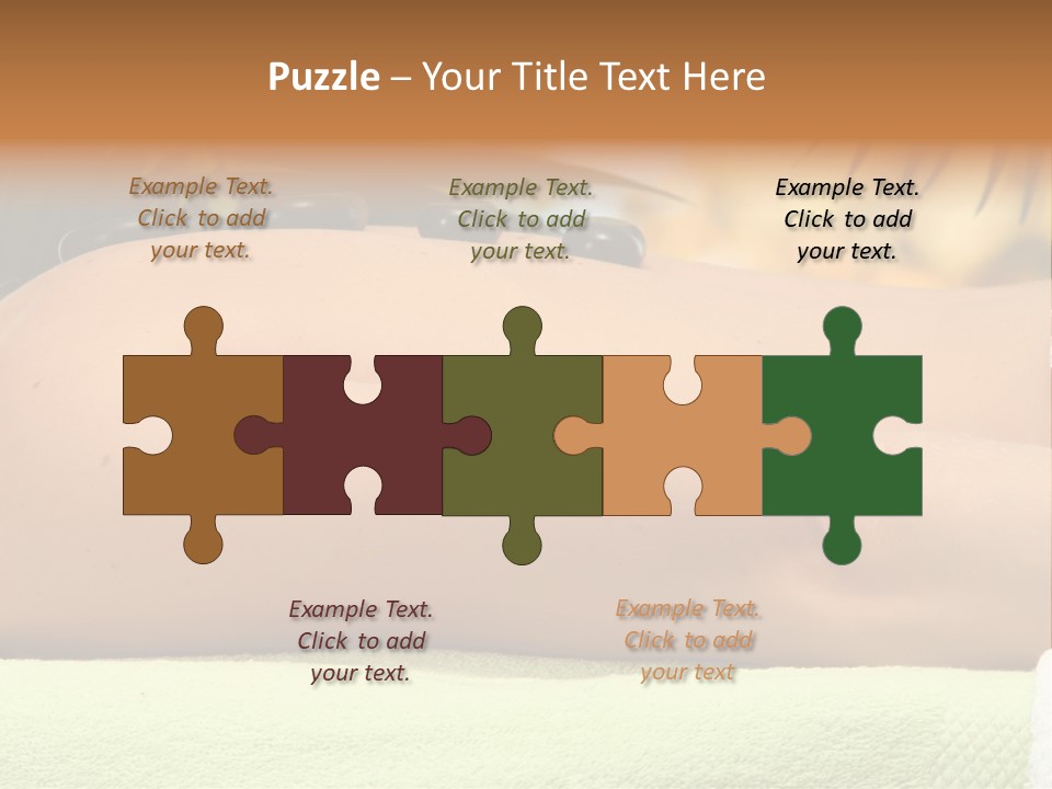 Beauty White Hot PowerPoint Template