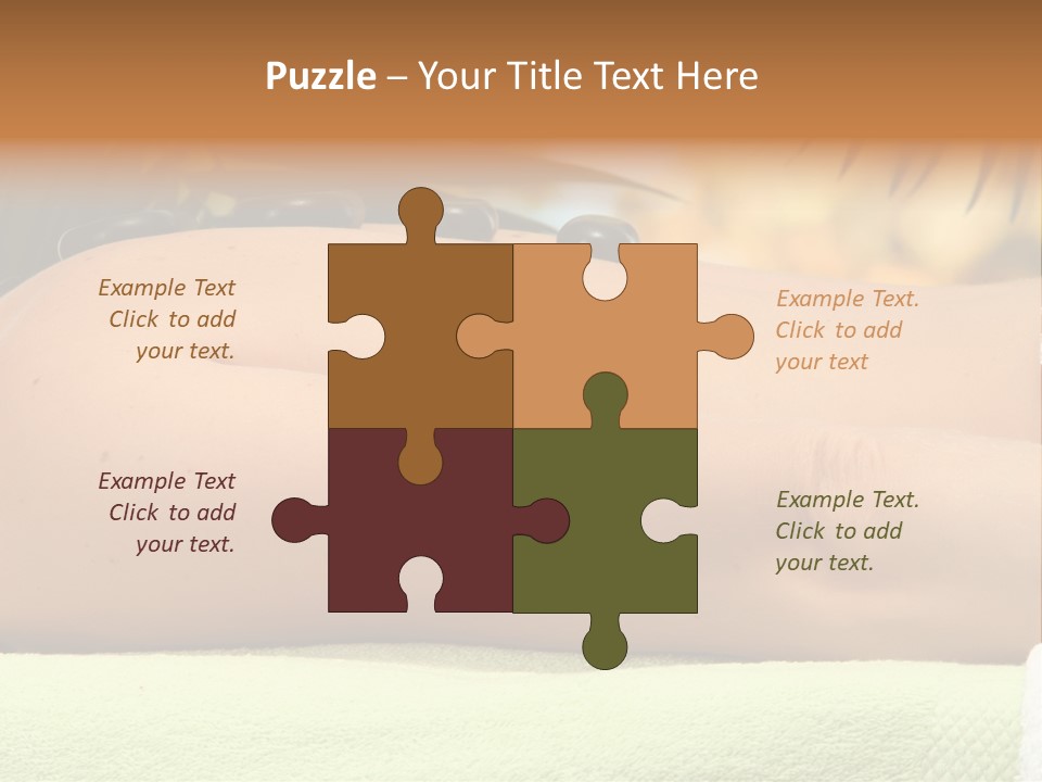 Beauty White Hot PowerPoint Template