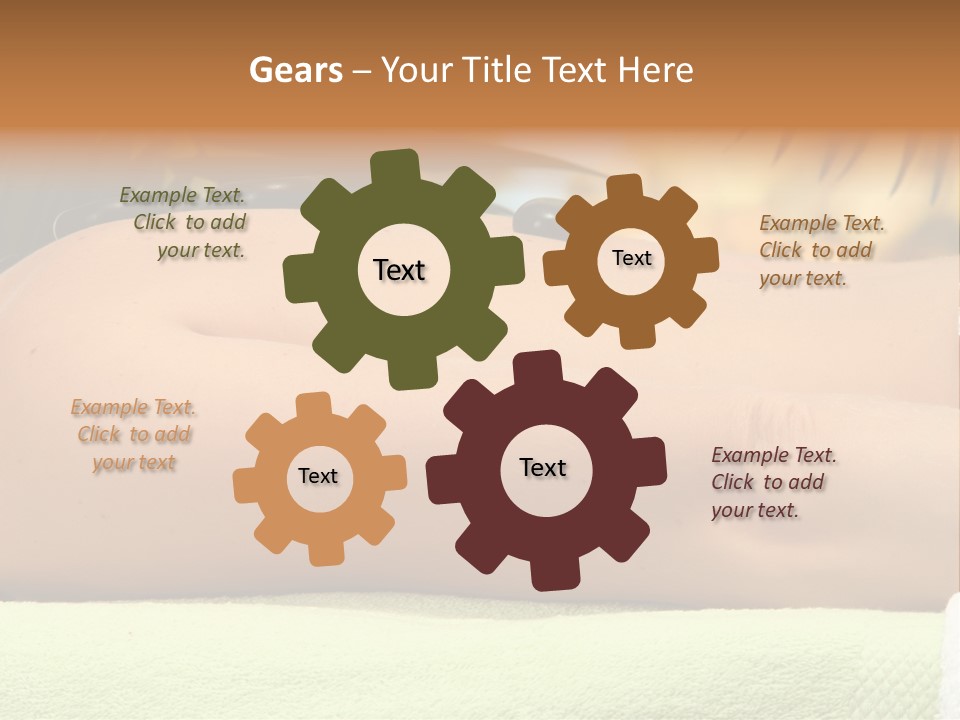 Beauty White Hot PowerPoint Template