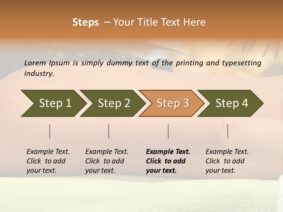 Beauty White Hot PowerPoint Template