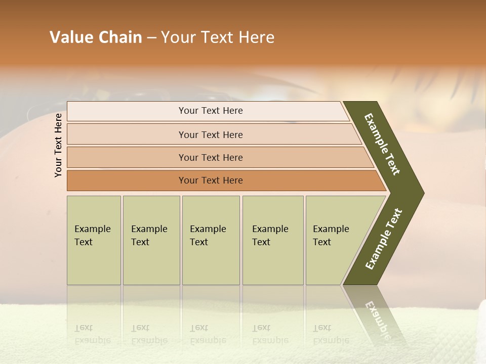 Beauty White Hot PowerPoint Template