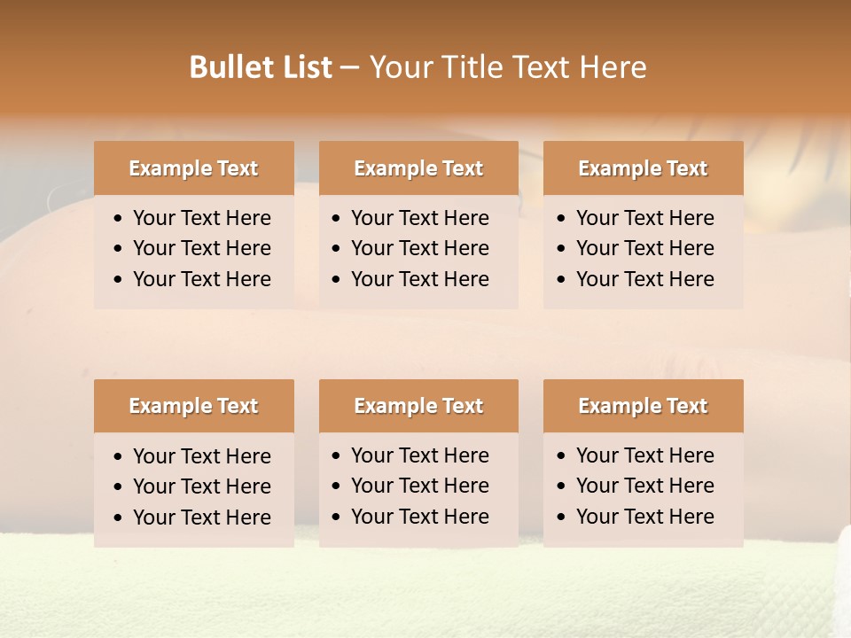 Beauty White Hot PowerPoint Template