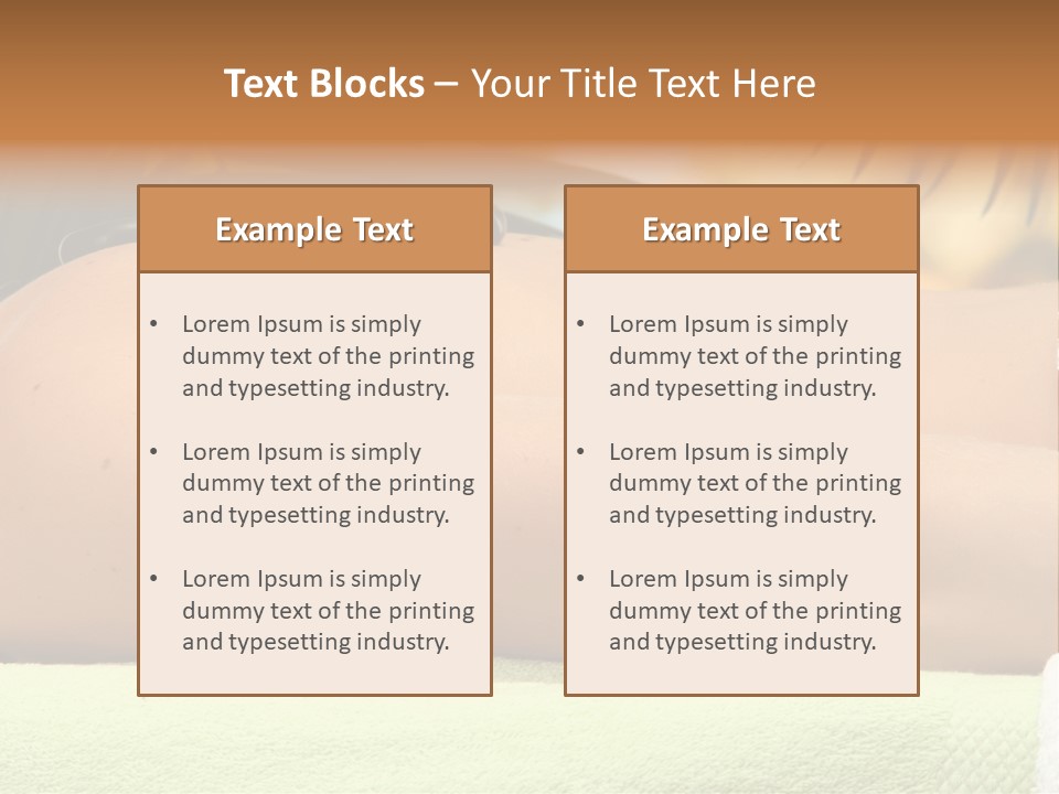 Beauty White Hot PowerPoint Template