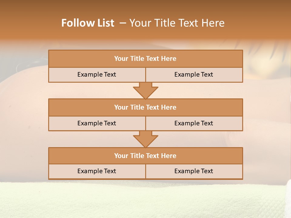 Beauty White Hot PowerPoint Template