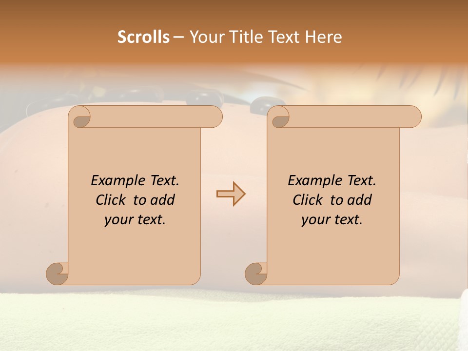 Beauty White Hot PowerPoint Template