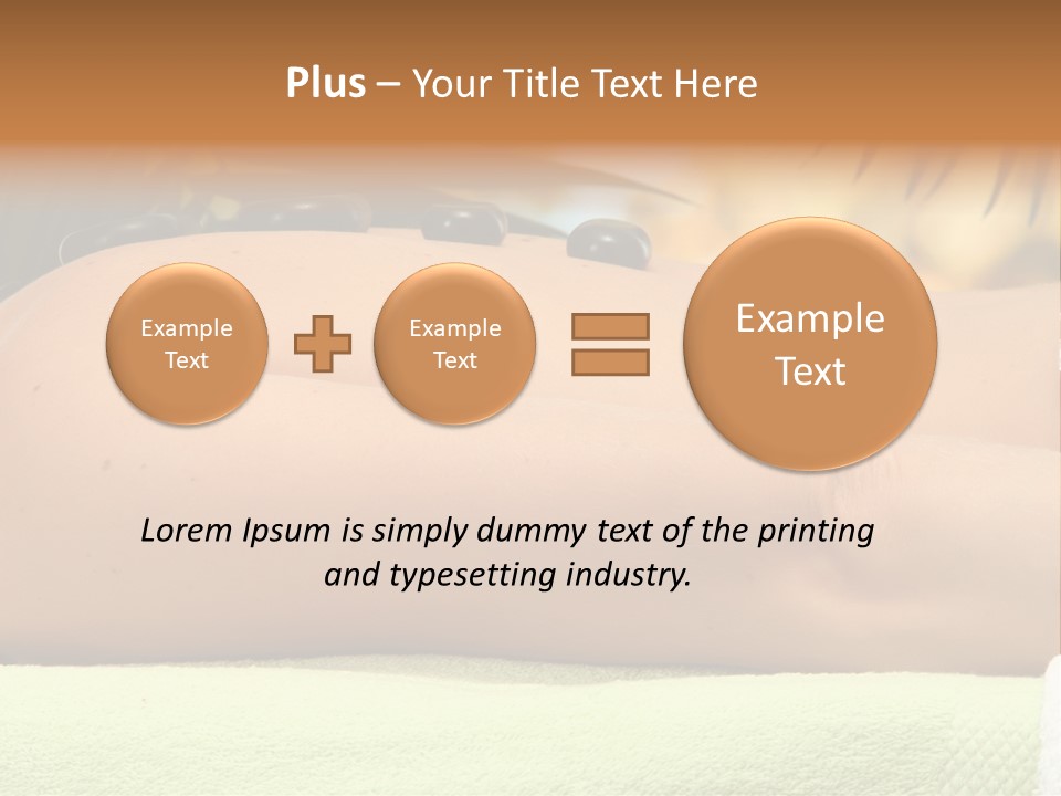 Beauty White Hot PowerPoint Template