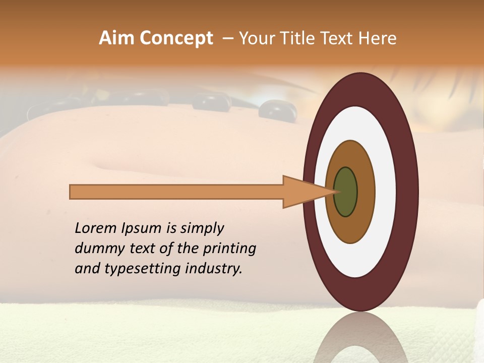 Beauty White Hot PowerPoint Template