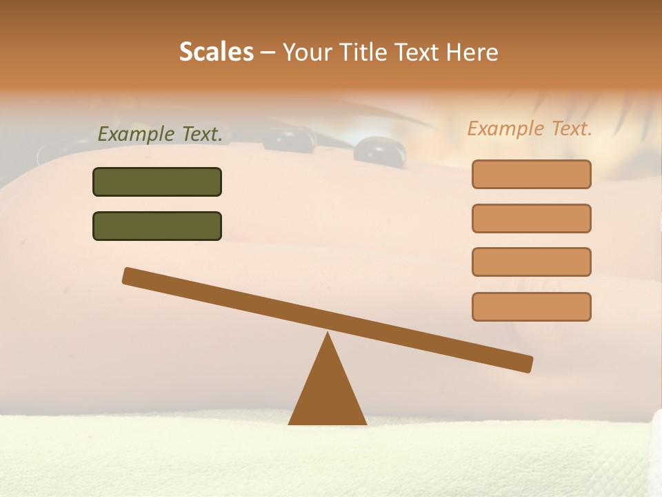 Beauty White Hot PowerPoint Template
